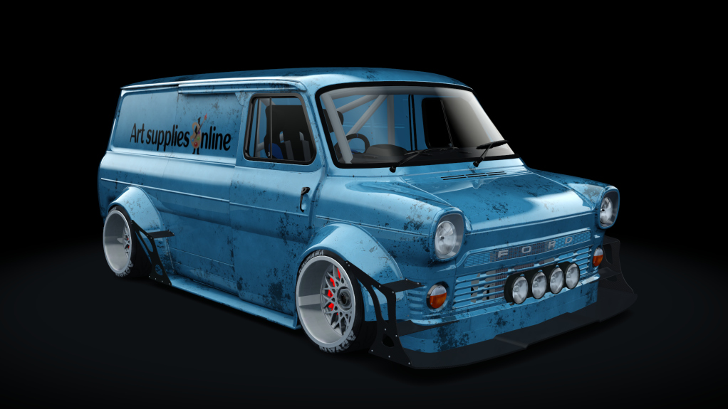 Ford Transit Supervan Ford Car Detail Assetto Corsa Database